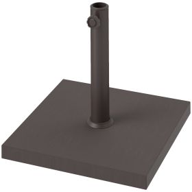 Patio Umbrella Base, 32 Lbs Concrete Heavy Duty Umbrella Base, Outdoor Umbrella Stand Patio Umbrella Holder For 1.5 1.9 Umbrella Poles For Outdoo