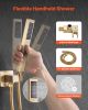 VEVOR Shower Faucet Set, Rainfall Bathroom Shower System with 12-Inch Square Rain Shower Head and Handheld Spray