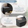 ON-TREND Elegant 2-in-1 Shoe Cabinets with Soft Cushion, Modern Storage Bench with Arched Doors & Rebound Devices