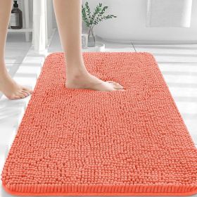 Bathroom Rugs 30x20, Extra Soft Absorbent Chenille Bath Rugs, Rubber Backing Quick Dry, Machine Washable Bath Mats for Bathroom Floor, Tub and Shower
