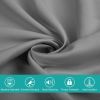 Grommets Thermal Insulated with Coated Lining 52 in. W x 63 in. L Indoor Blackout Curtains (Set of 2)